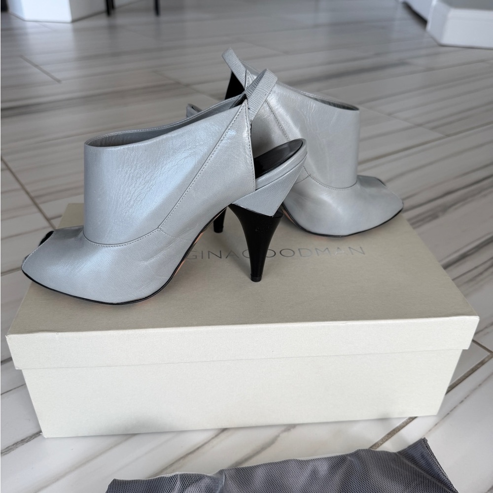 Georgina Goodman sling back booties